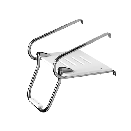 Whitecap White Poly Swim Platform Kit with Ladder for Inboard/Outboard Motors 67903